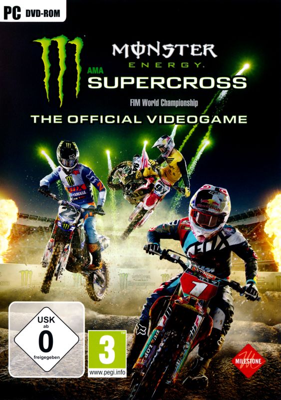 Monster Energy Supercross box art for Xbox One